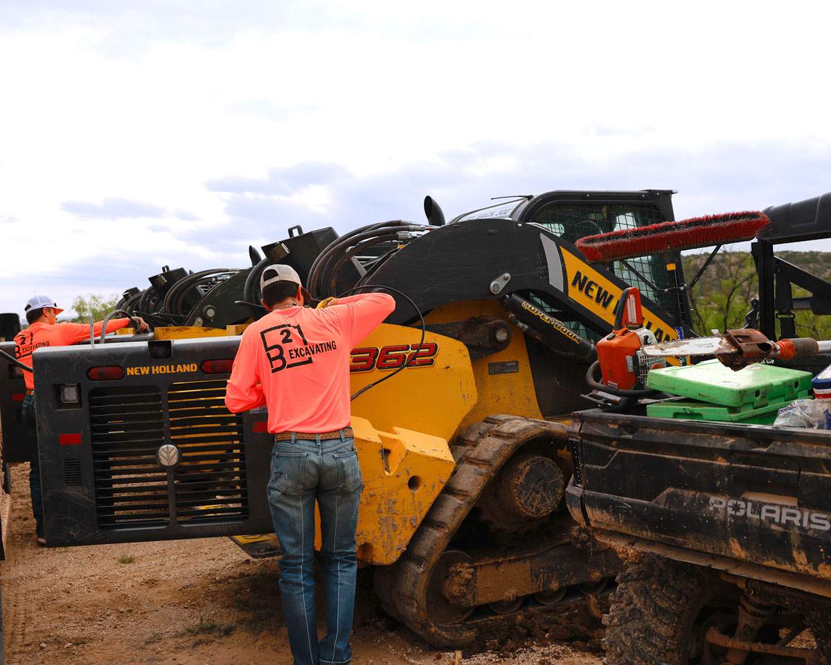 ALCC field crew on a ROW clearing job