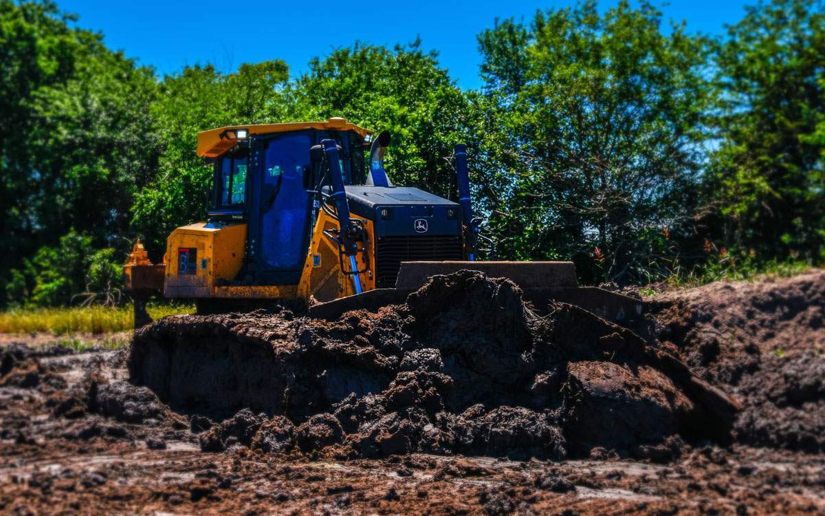 B Squared Excavating crew on a DFW site